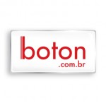 Botton Pin Resinado Retangular | Chapa Metalica